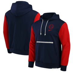 Paris Saint-Germain Standard Issue Pullover Hoodie on sale - Navy 