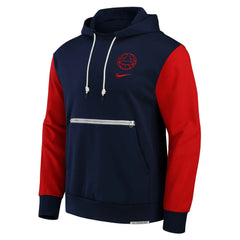 Paris Saint-Germain Standard Issue Pullover Hoodie on sale - Navy 