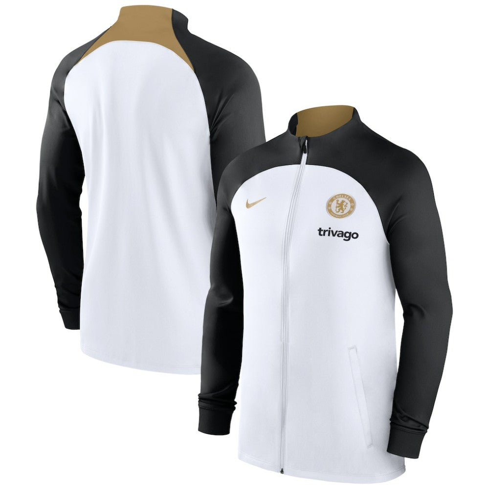 Chelsea 2023/24 Strike Raglan Performance Full-Zip Track Jacket on sale - White 