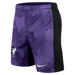 Liverpool Youth 2023/24 Third Stadium Performance Shorts Discount - Purple 