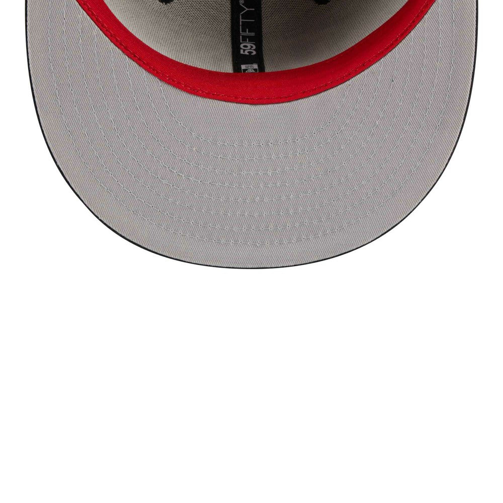 USMNT New Era Text 59FIFTY Fitted Hat for sale - Black 