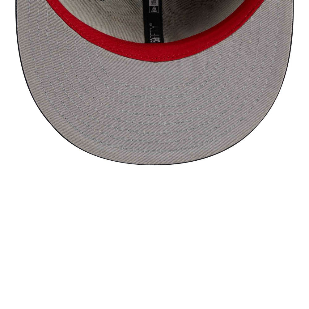 USMNT New Era Text 59FIFTY Fitted Hat for sale - Navy 