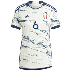 Marco Verratti Italy National Team Women's 2023 Away Replica Jersey for sale - White 