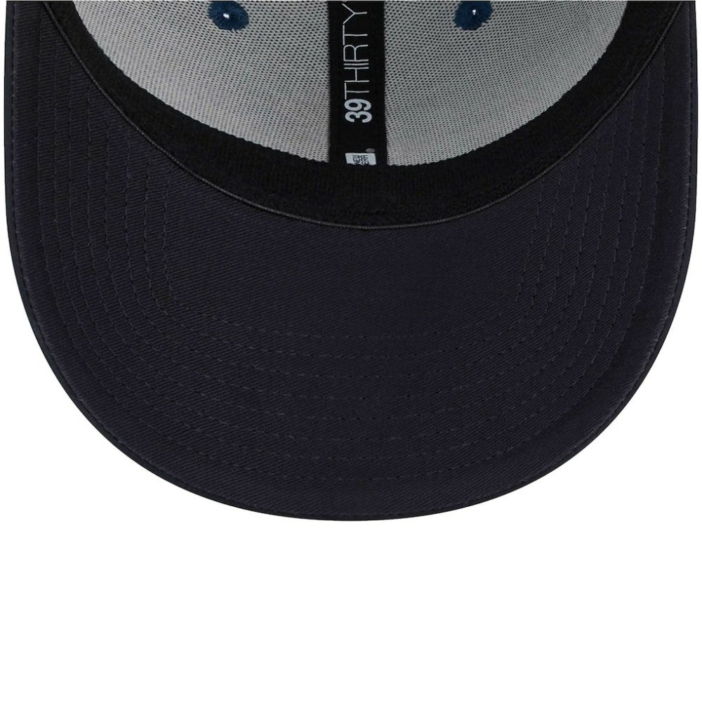 Chelsea New Era Retro All Over Print 39THIRTY Flex Hat on sale - Blue/Navy 