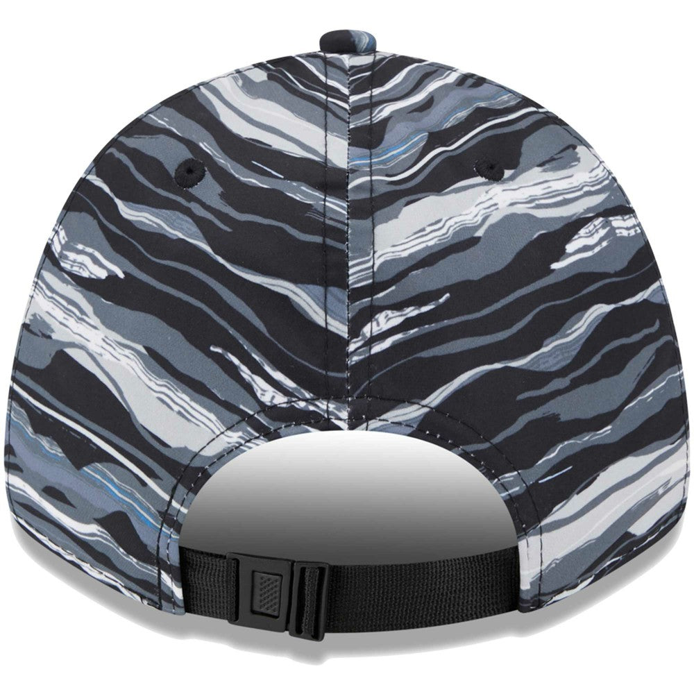 Tottenham Hotspur New Era Wave All Over Print 9FORTY Adjustable Hat Sale - Black 