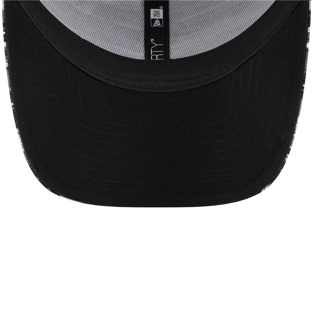 Tottenham Hotspur New Era Wave All Over Print 9FORTY Adjustable Hat Sale - Black 