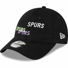 Tottenham Hotspur New Era Triple Wordmark 9FORTY Adjustable Hat Sale - Black 