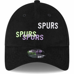 Tottenham Hotspur New Era Triple Wordmark 9FORTY Adjustable Hat Sale - Black 
