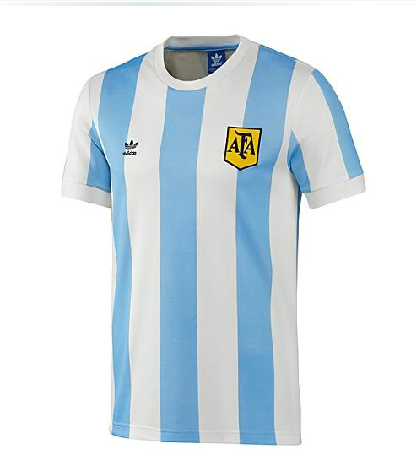 Retro Argentina Home Jersey World Cup 1978 