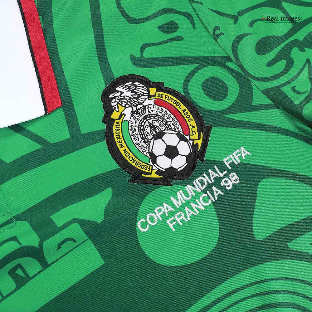 Retro Mexico Home Jersey World Cup 1998 