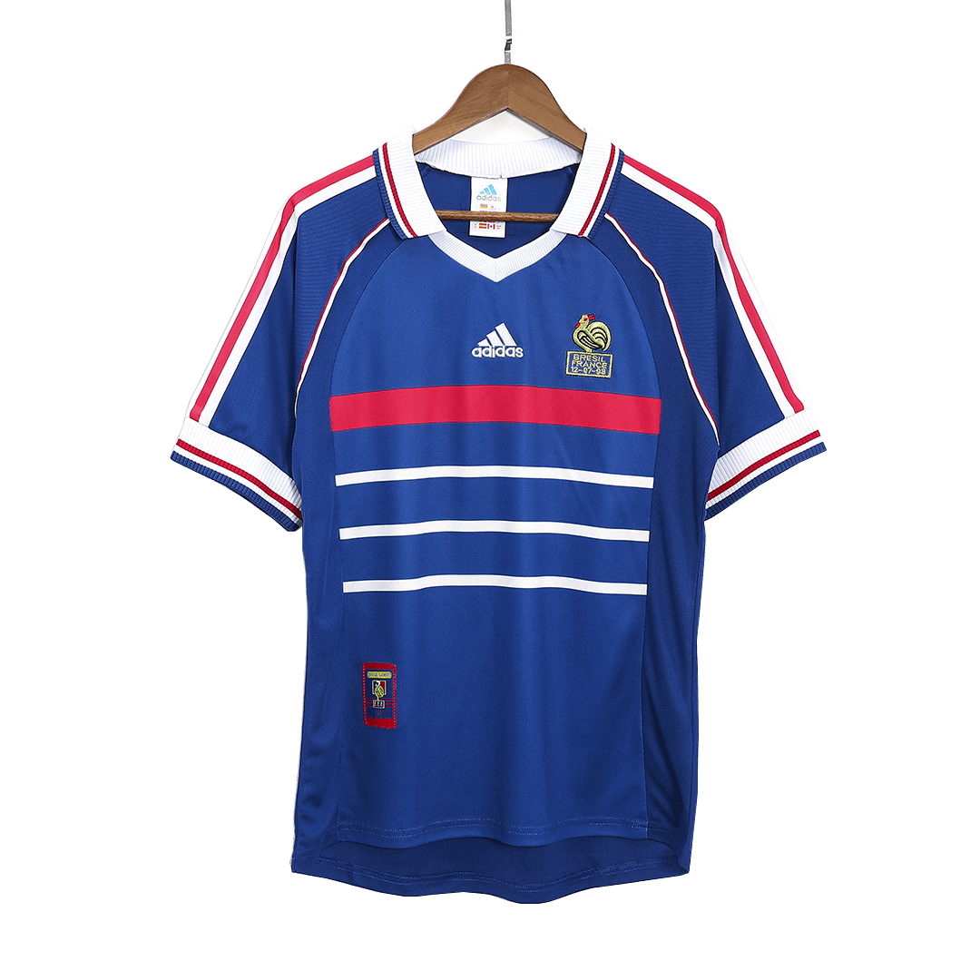 Retro France Home Jersey World Cup 1998 