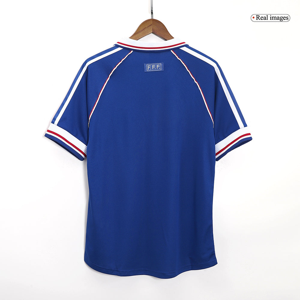 Retro France Home Jersey World Cup 1998 