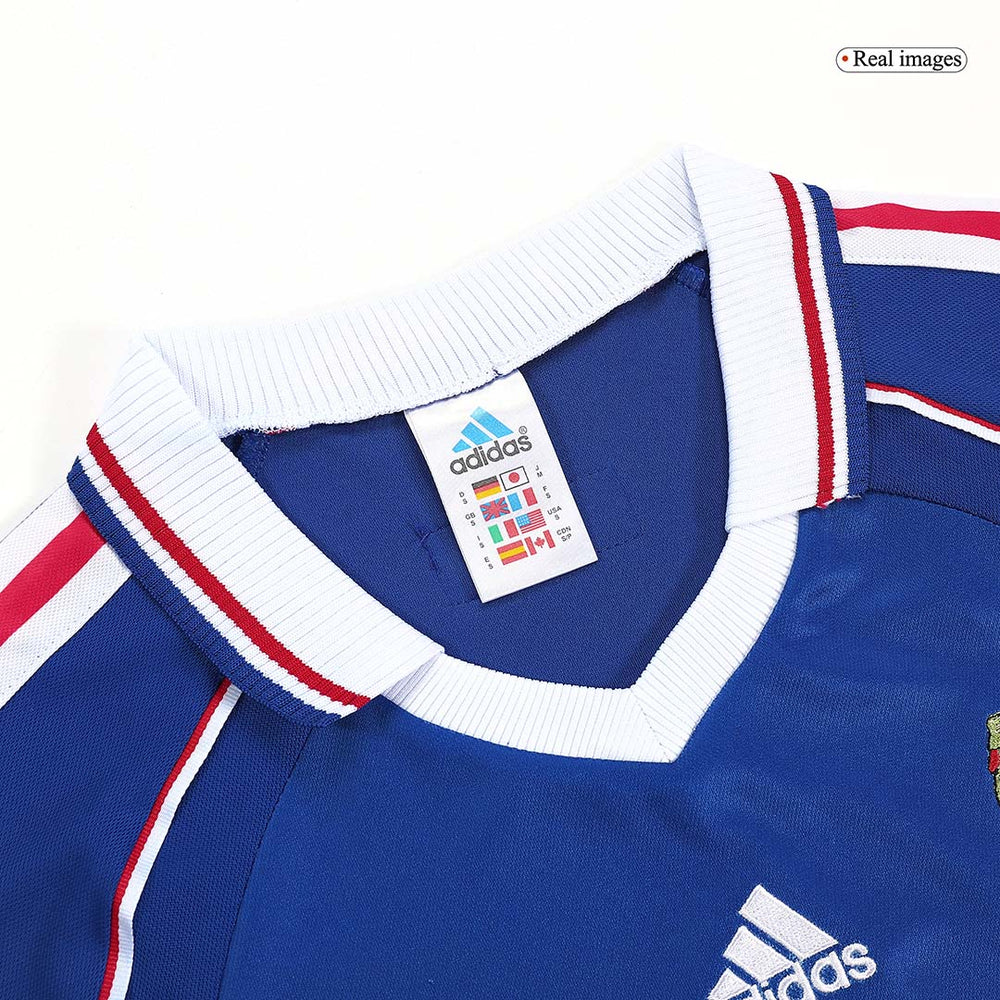 Retro France Home Jersey World Cup 1998 