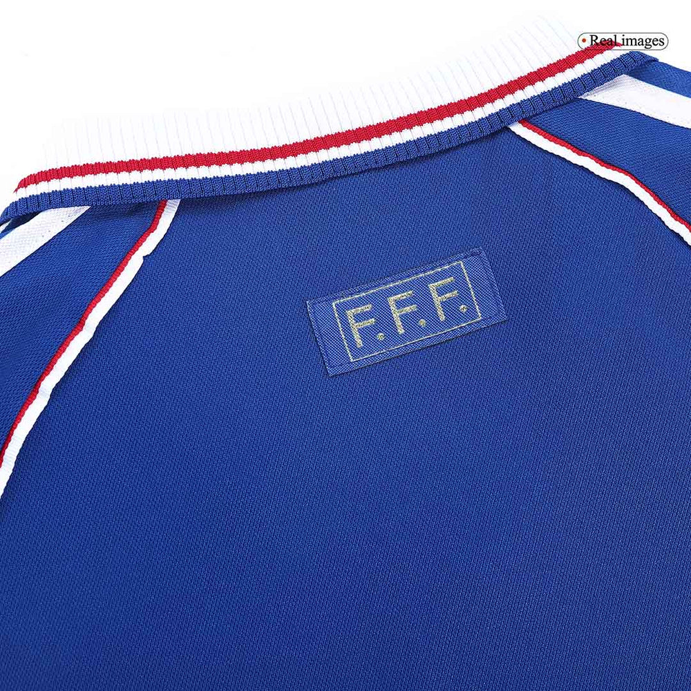 Retro France Home Jersey World Cup 1998 