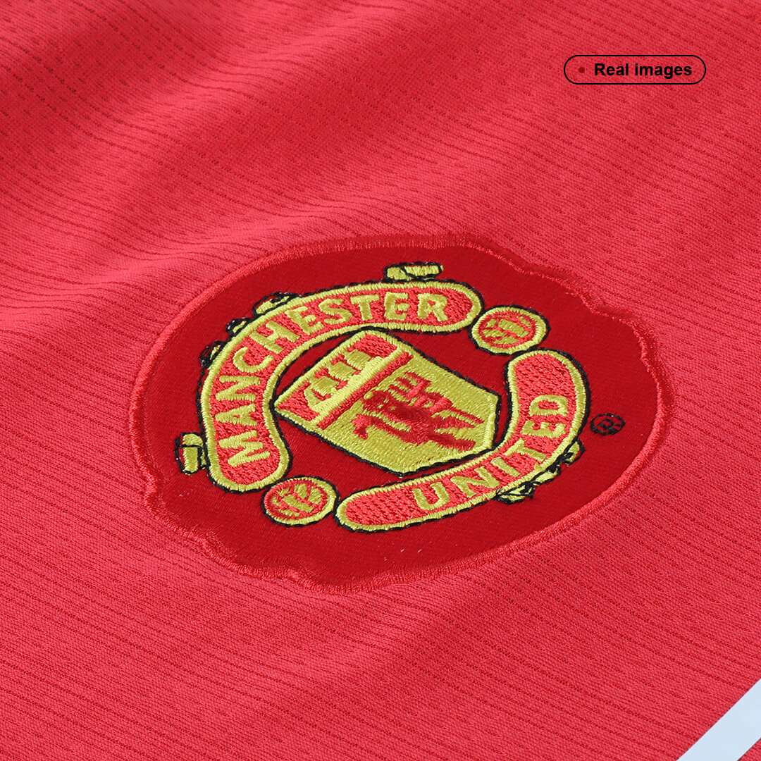 Retro Manchester United Home Jersey 2007/08 