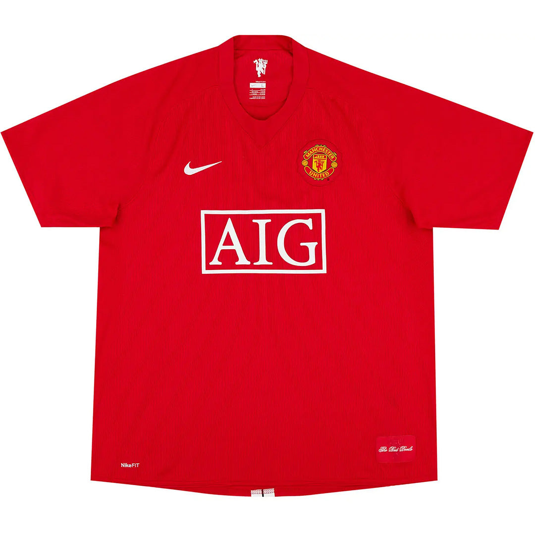 Retro Manchester United Home Jersey 2007/08 