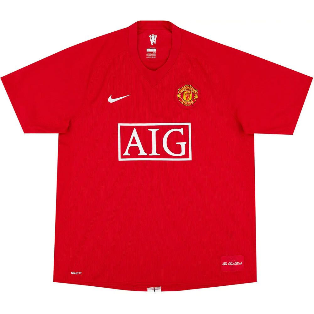 Retro Manchester United Home Jersey 2007/08 