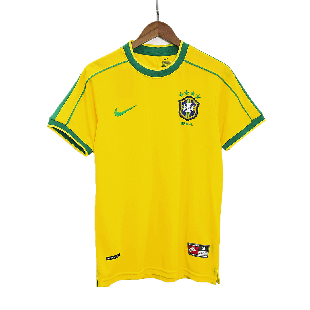 Retro Brazil Home Jersey World Cup 1998 