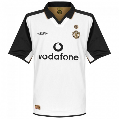 Retro Manchester United Centenary Away/Third Jersey 2001/02 