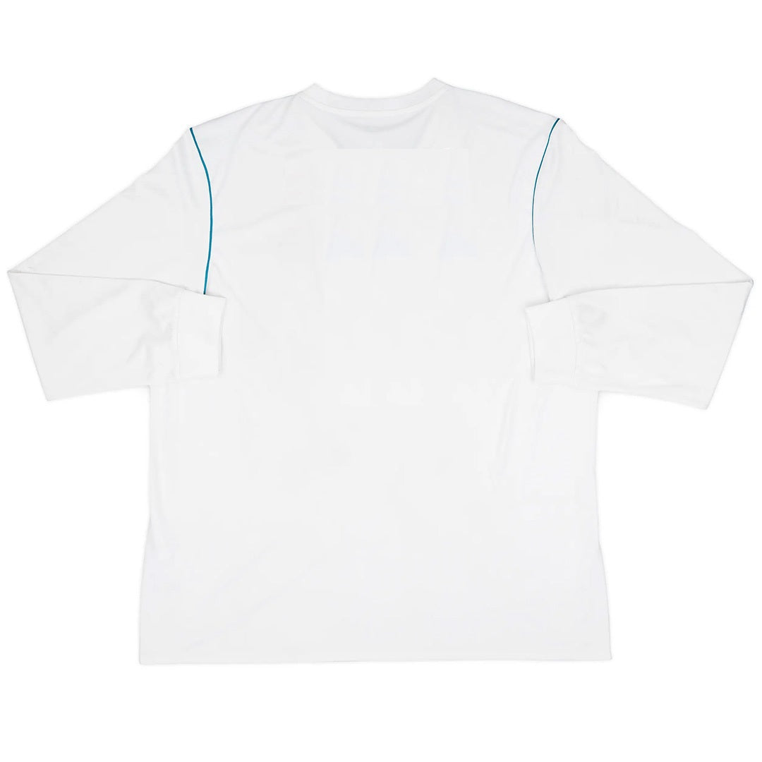 Retro Real Madrid Home Long Sleeve Jersey 2017/18 