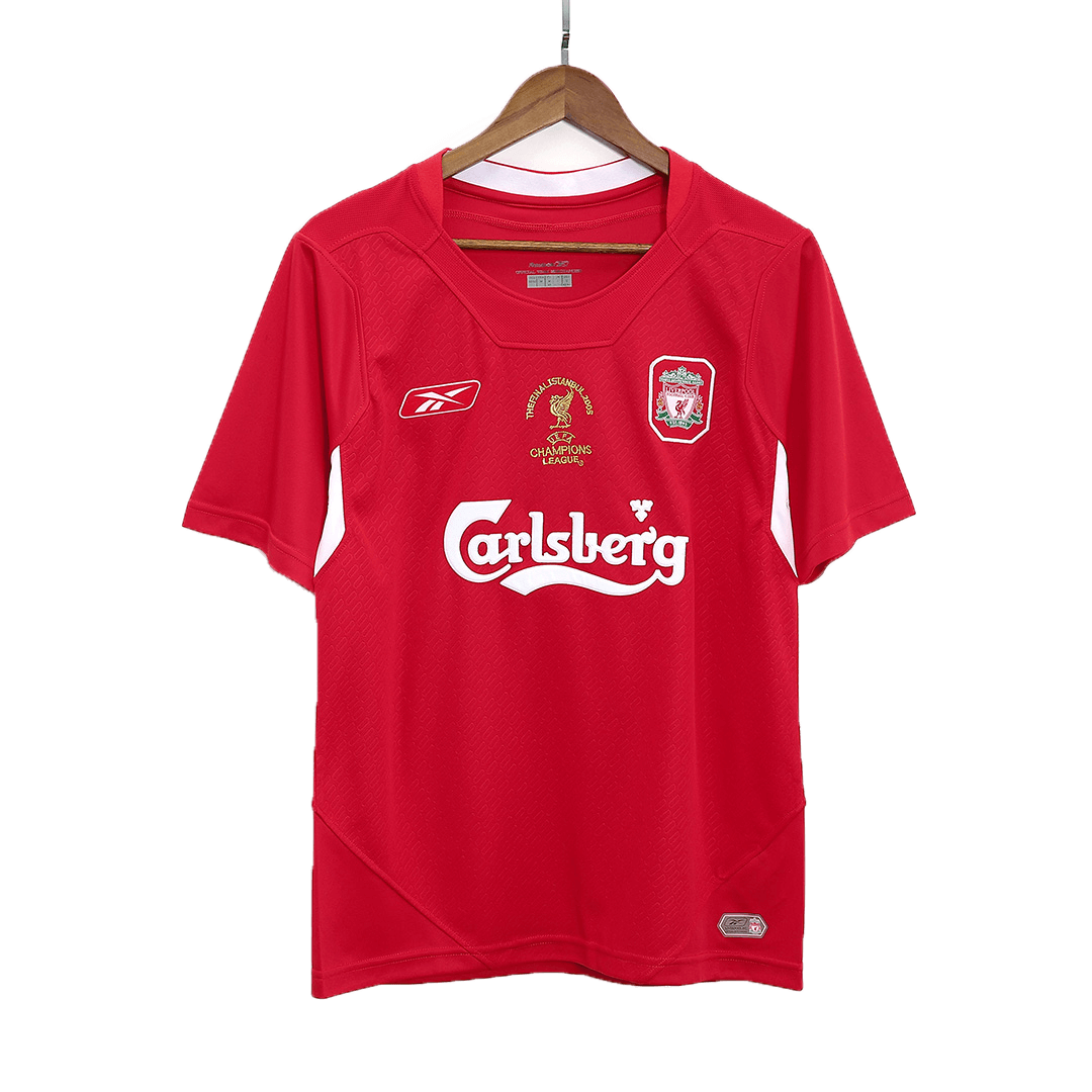 Retro Liverpool UCL Final Home Jersey 2005 