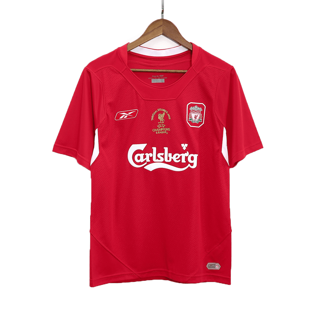 Retro Liverpool UCL Final Home Jersey 2005 