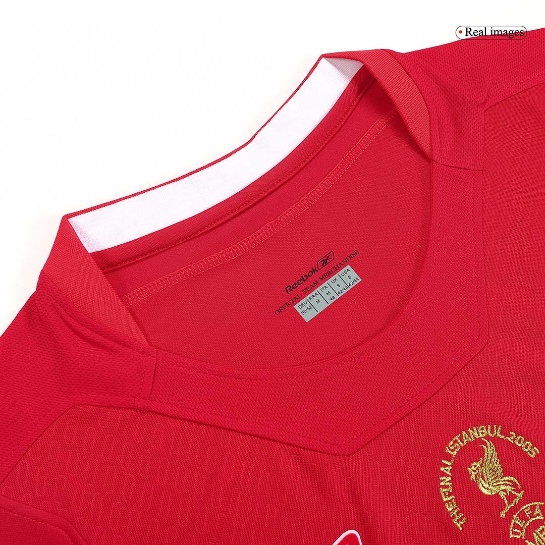 Retro Liverpool UCL Final Home Jersey 2005 