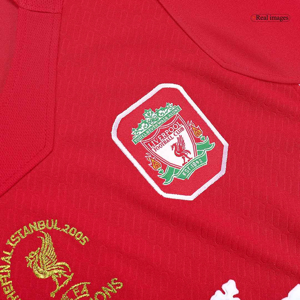 Retro Liverpool UCL Final Home Jersey 2005 