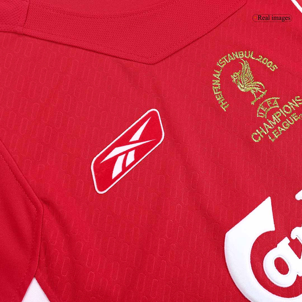 Retro Liverpool UCL Final Home Jersey 2005 