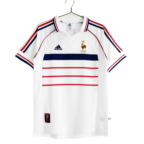 Retro France Away Jersey World Cup 1998 