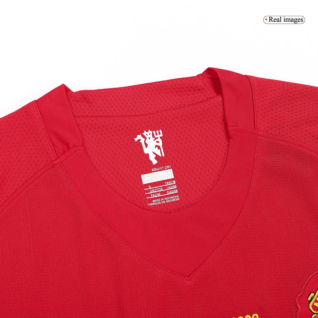 Retro Manchester United UCL Final Home Jersey 2007/08 