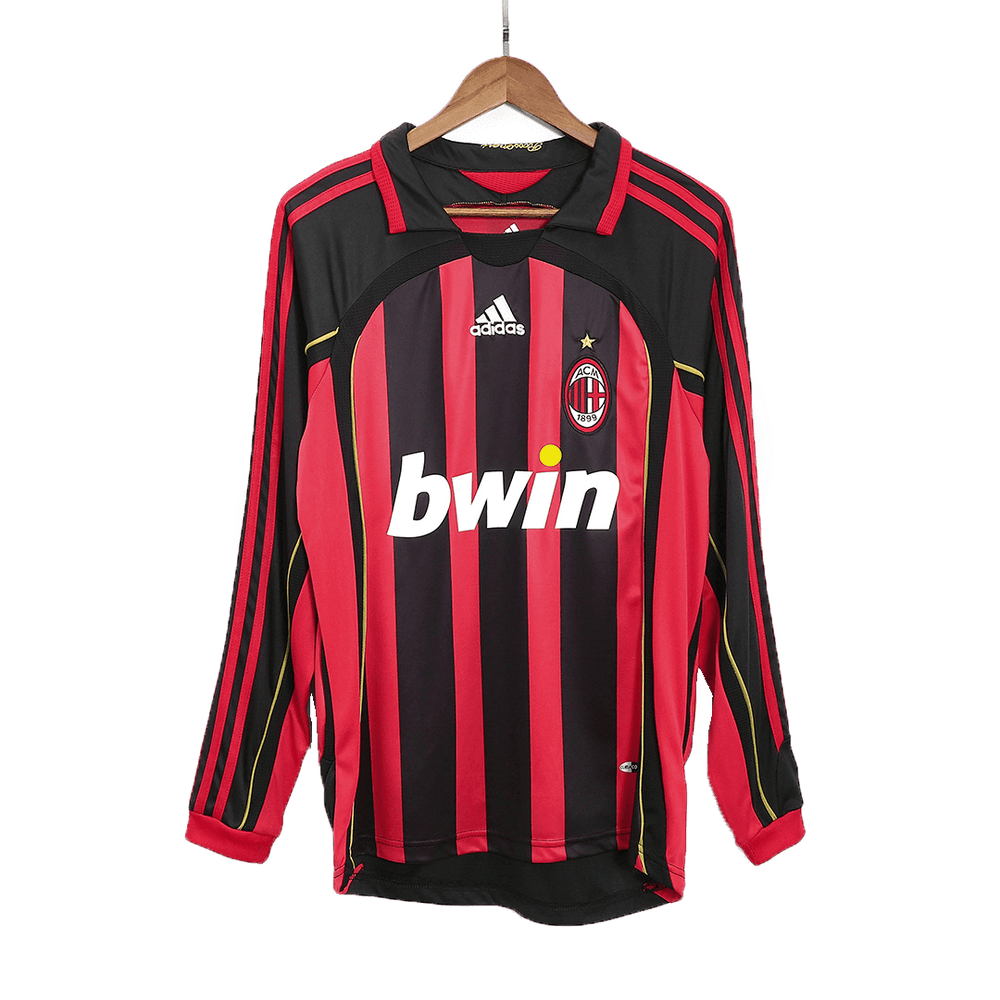 Retro AC Milan Home Long Sleeve Jersey 2006/07 
