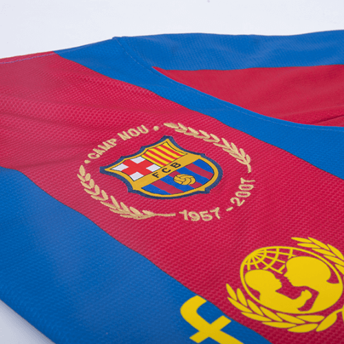 Retro Barcelona Home 50-Years Anniversary Jersey 2007/08 
