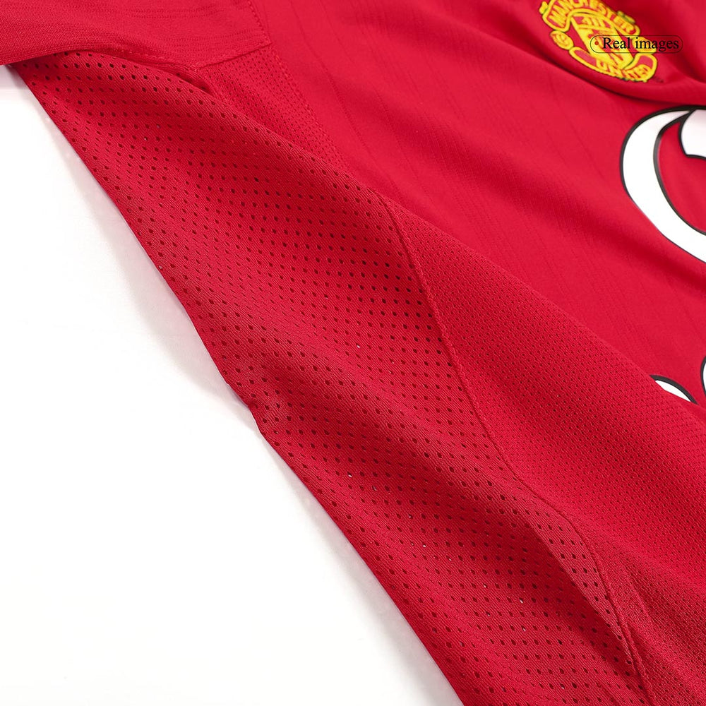 Rooney #8 Retro Manchester United Home Jersey 2004/06 