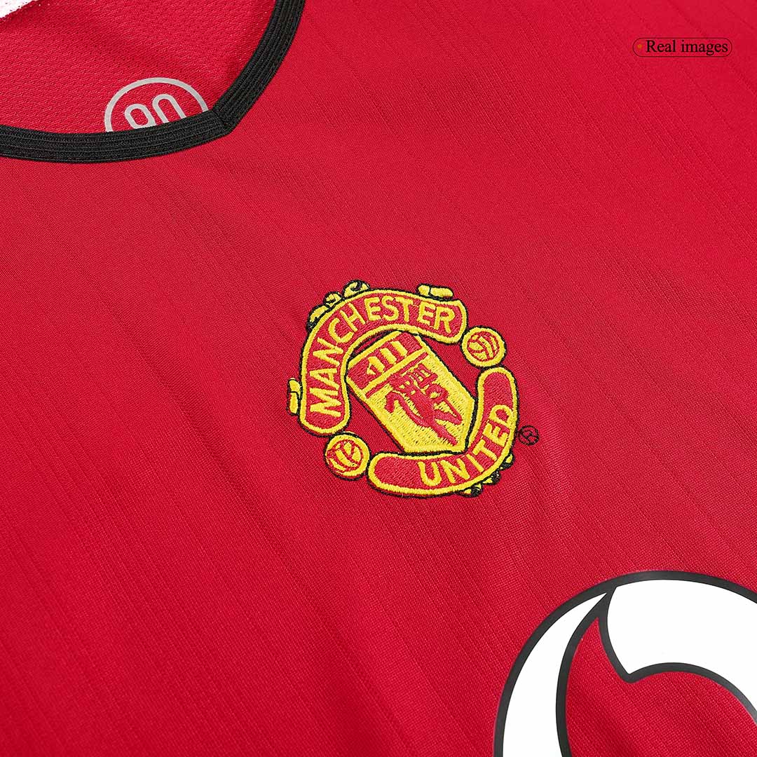 Rooney #8 Retro Manchester United Home Jersey 2004/06 