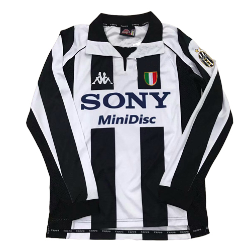 Retro Juventus Home Long Sleeve Jersey 1997/98 
