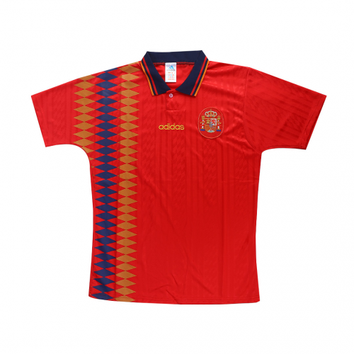 Retro Spain Home Jersey World Cup 1994 