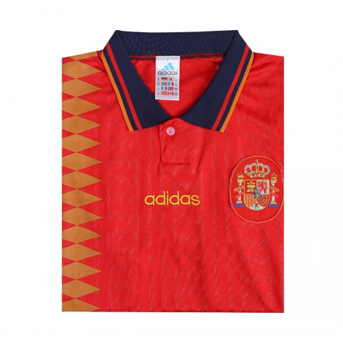 Retro Spain Home Jersey World Cup 1994 