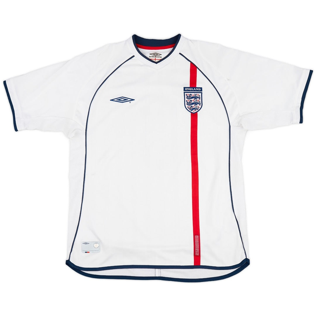 Retro England Home Jersey World Cup 2002 