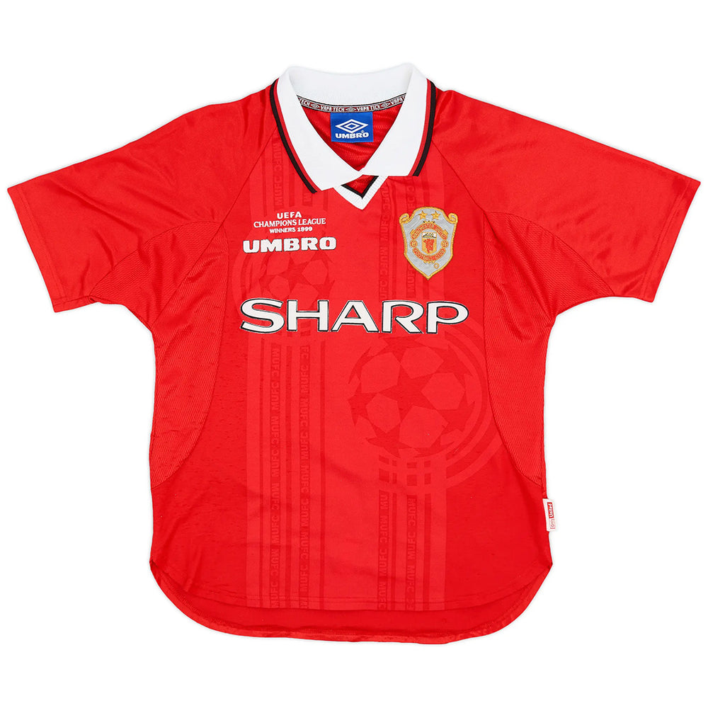 Retro Manchester United UCL Final Home Jersey 1999/00 