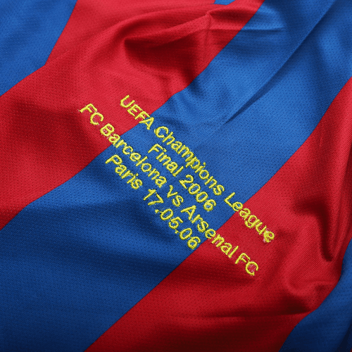 Retro Barcelona UCL Final Home Jersey 2005/06 