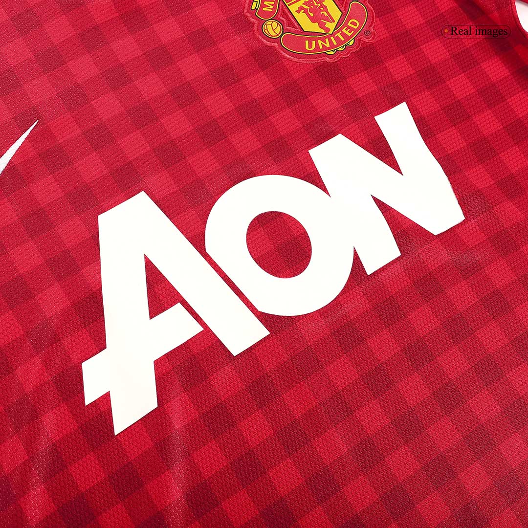 Retro Manchester United Home Jersey 2012/13 