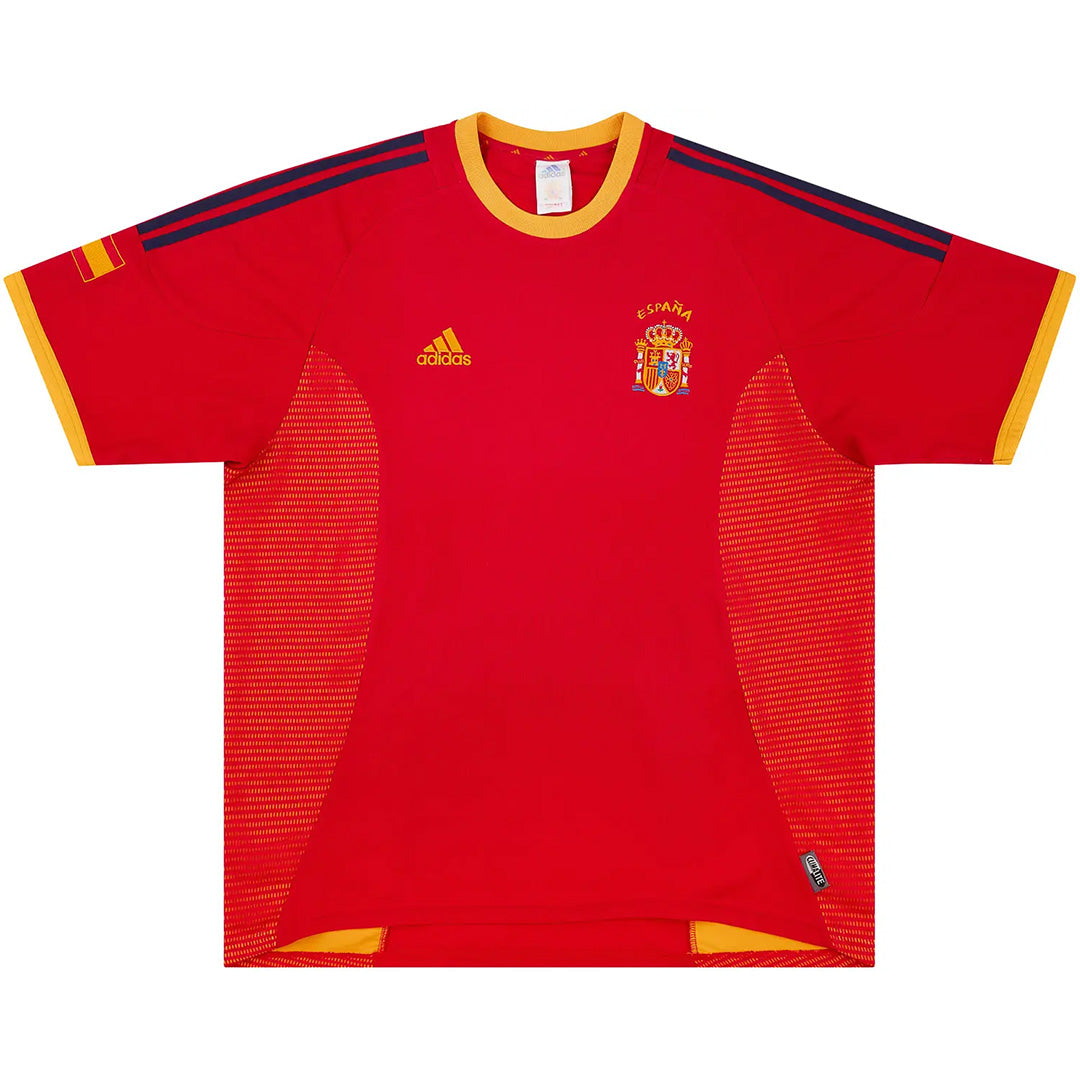 Retro Spain Home Jersey World Cup 2002 
