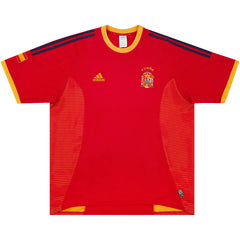 Retro Spain Home Jersey World Cup 2002 