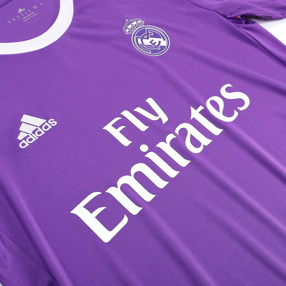Retro Real Madrid Long Sleeve Away Jersey 2016/17 