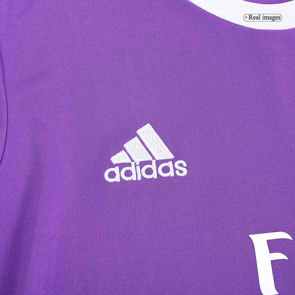 Retro Real Madrid Long Sleeve Away Jersey 2016/17 