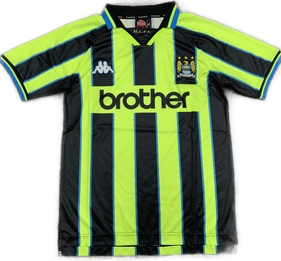 Retro Manchester City Away Jersey 1998/99 