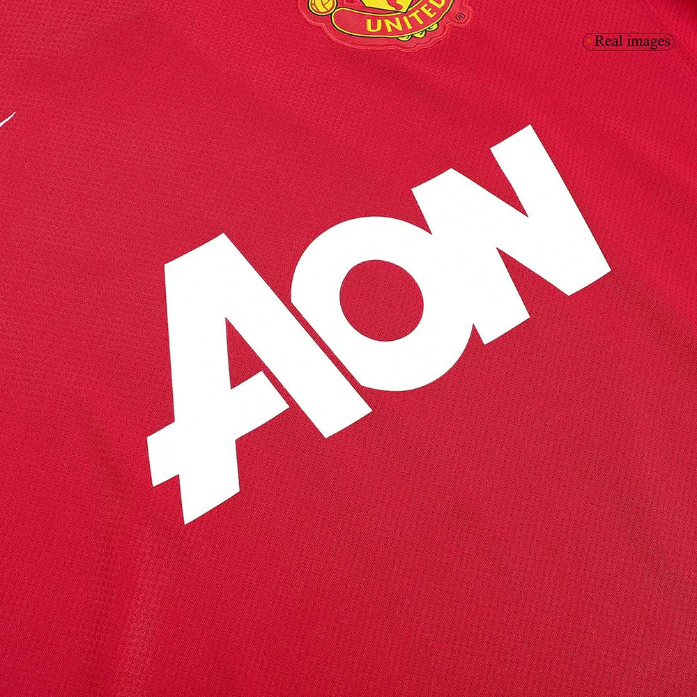 Retro Manchester United Home Jersey 2011/12 