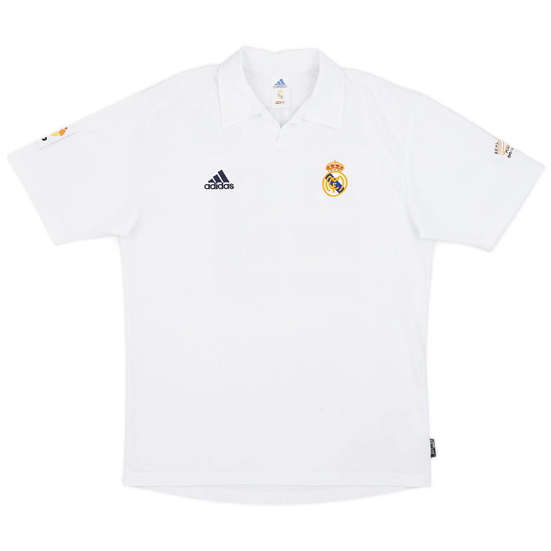 Retro Real Madrid Centenary Home Jersey 2002/03 