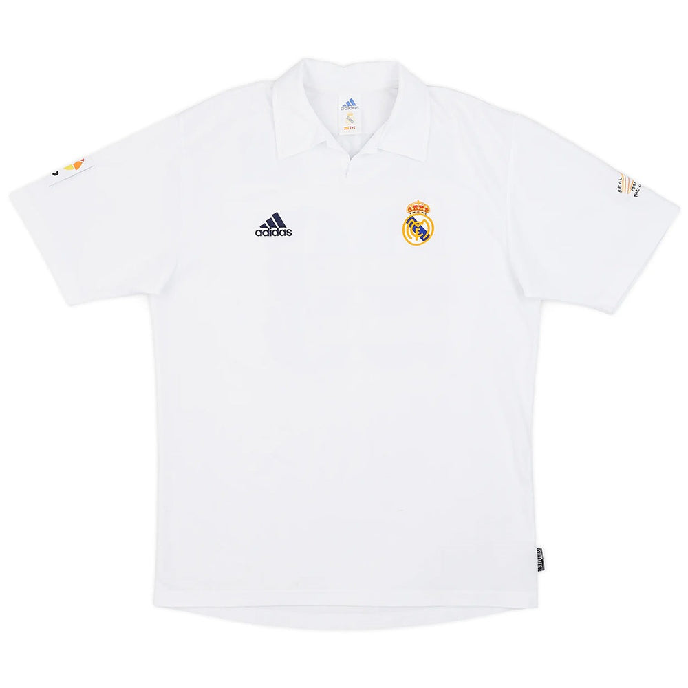Retro Real Madrid Centenary Home Jersey 2002/03 